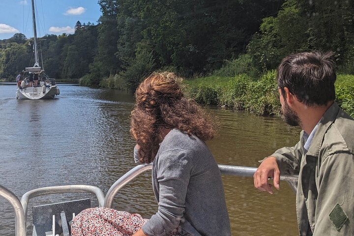 Boottocht op het Rance-kanaal