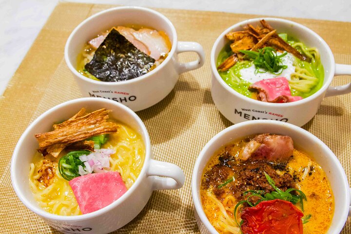 Tokyo Ramen Tasting Tour med 6 mini skåle på 3 Ramen butikker