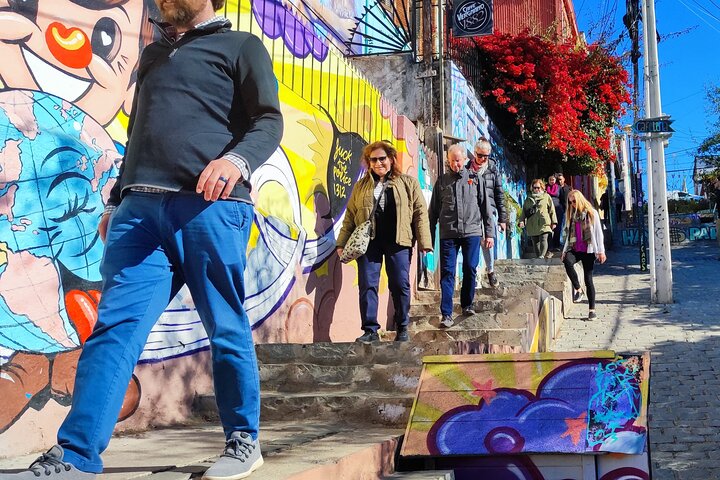 Transfer to San Antonio port prior cruise with tour in Valparaiso and Casablanca