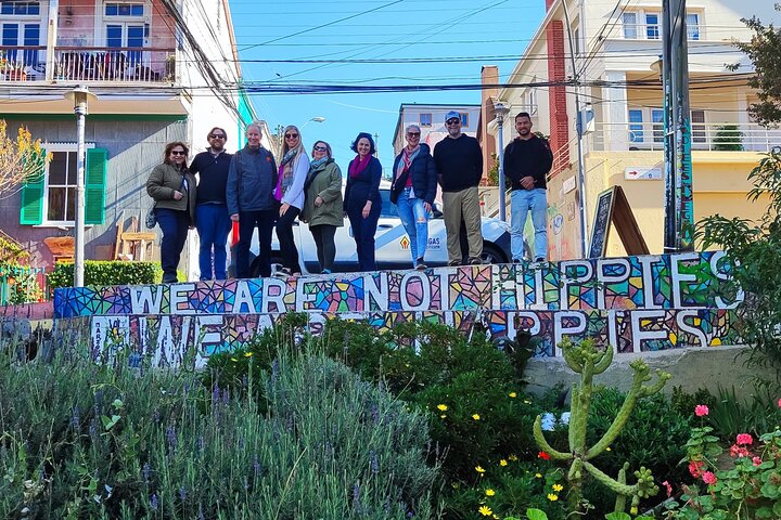 Post Cruise Tour Valparaiso och Winery lämnar flygplats eller hotell