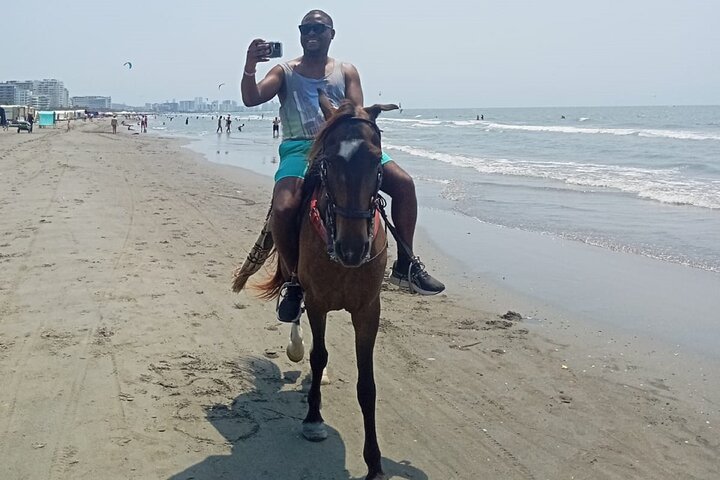 Ridning langs strendene i Cartagena