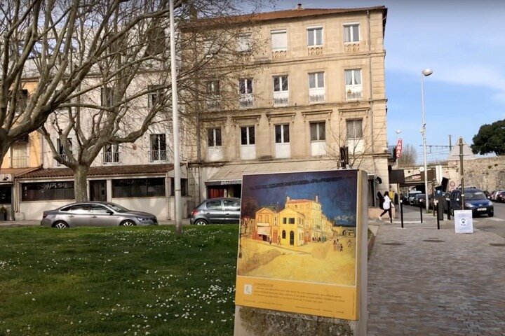 Arles Vincent Van Gogh självguidad vandringstur med en APP