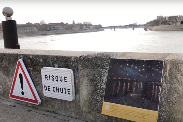 Arles Vincent Van Gogh självguidad vandringstur med en APP