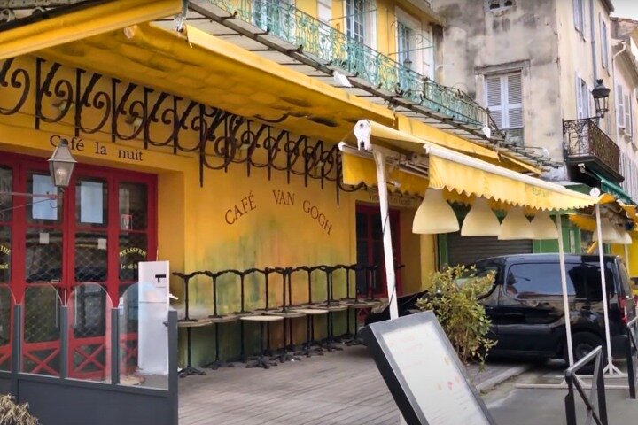 Arles Vincent Van Gogh självguidad vandringstur med en APP