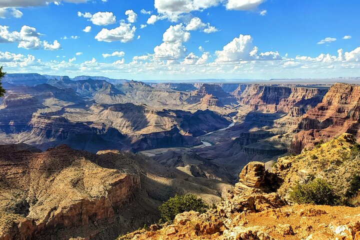 Grand Canyon South Rim Solnedgångstur med middag ingår