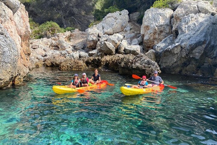 Kajak- og snorkeludflugt i Maro Cerro Gordo-klipperne