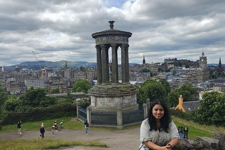Glasgow: Privat guidad dagstur i Edinburgh i lyxig minibuss
