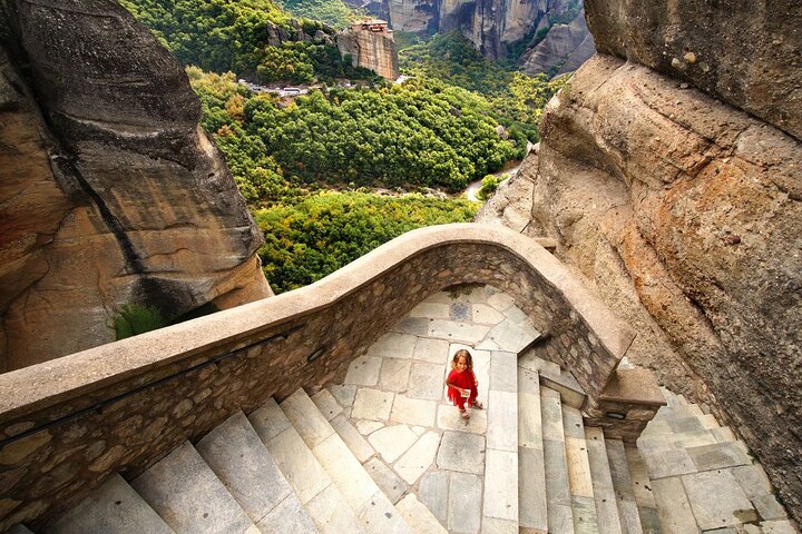 Meteora: Sightseeing- en kloostertour van een halve dag in de ochtend