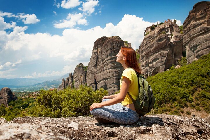 Meteora: Sightseeing- en kloostertour van een halve dag in de ochtend