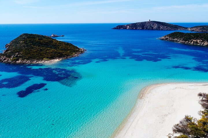 Partindo de Cagliari: Excursão pelas praias de Chia e Tuerredda