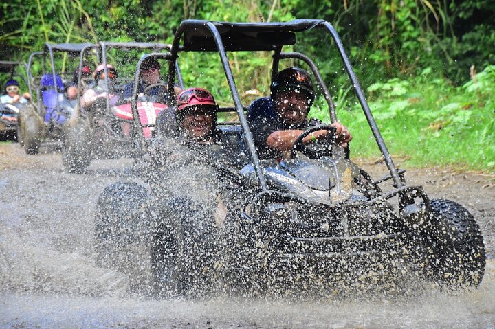 Roatan Zipline, ATV Buggy Ride + Sloths & Exclusive Beach Access