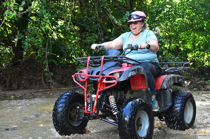 Roatan Zipline, ATV Buggy Ride + Sloths & Exclusive Beach Access