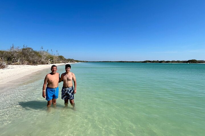 Las Coloradas, Río Lagartos en Playa Cancunito-tour vanuit Mérida