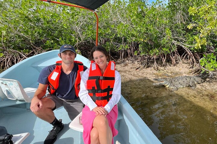 Las Coloradas, Río Lagartos en Playa Cancunito-tour vanuit Mérida