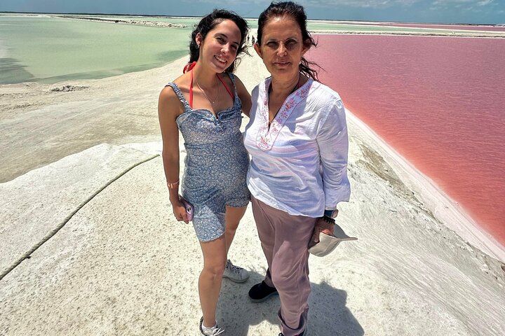 Las Coloradas, Río Lagartos en Playa Cancunito-tour vanuit Mérida