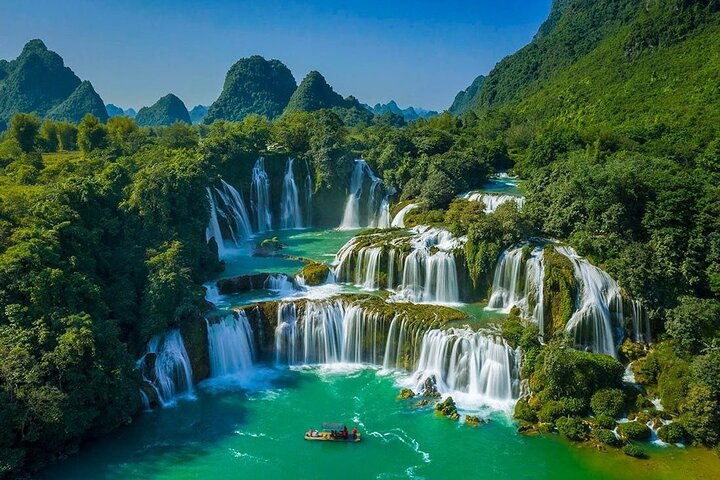 Cascade de Ban Gioc - Excursion d'une journée dans la grotte de Nguom Ngao
