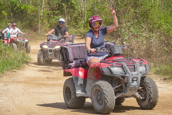 ATV 4×4+Cenote+Snorkeling+Beach Club+ Lunch+Sabores de Cozumel