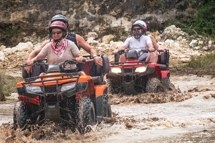 ATV 4×4+Cenote+Snorkeling+Beach Club+ Lunch+Sabores de Cozumel
