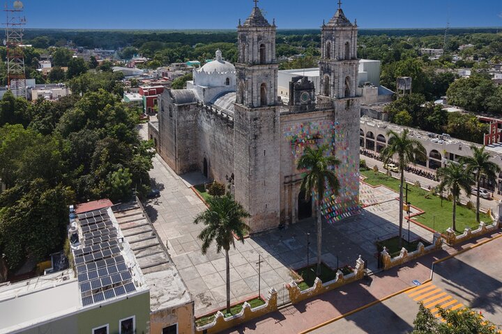 Visite de Valladolid, du cénote Suytun et du cénote Oxman depuis Mérida