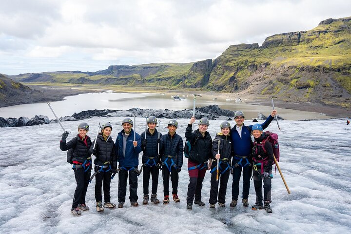 Sólheimajökull Glacier Hike - Aventura en hielo azul para grupos pequeños