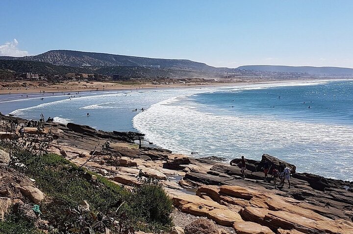 Tour guidato privato alla Paradise Valley e al villaggio di Taghazout