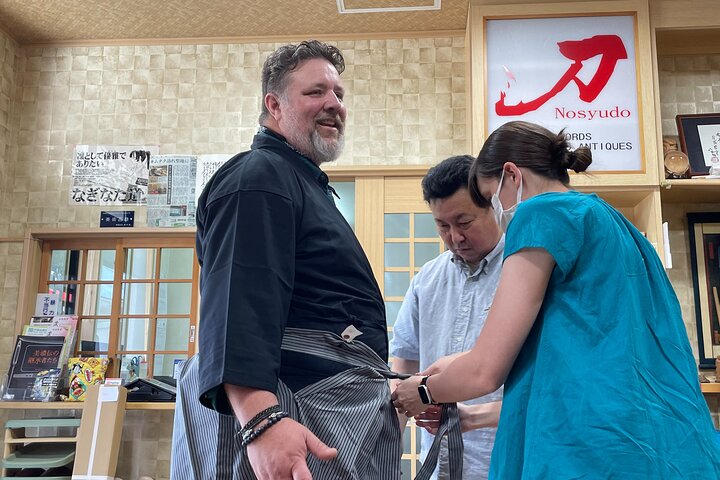 Découvrez l'âme du forgeron : l'esprit samouraï à Seki