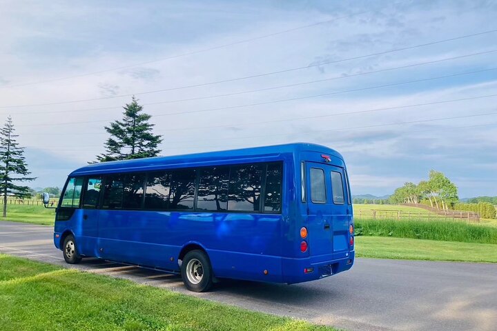 Privat transfer Ny Chitose till Niseko Hirafu med Mini/Medium buss