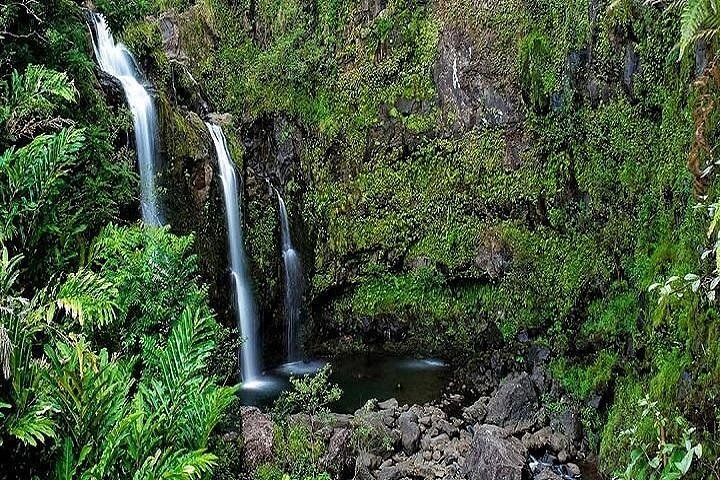 Maui : Road to Hana Deluxe regnskog og vannfall opplevelse
