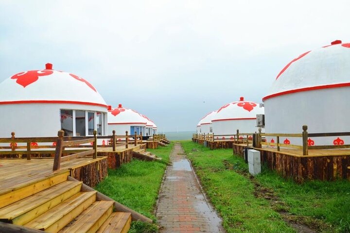 4D3N Huitengxile Grasland Wulanhada vulkaan Kubuqi Woestijn Tours