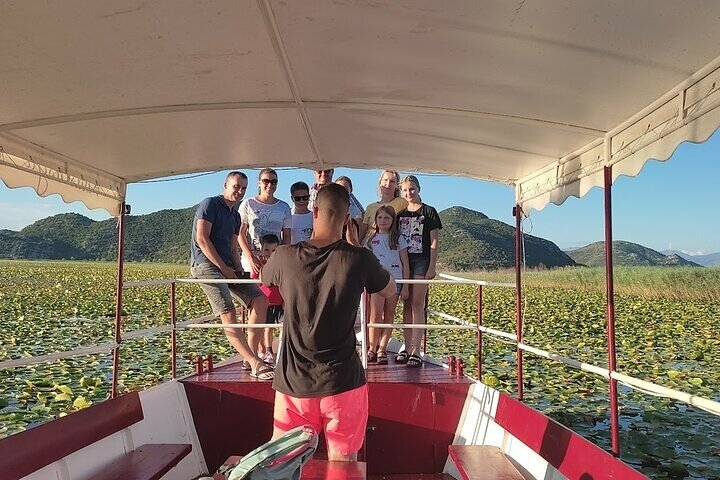 Virpazar Skadar Lake Tour in barca con fauna e natura