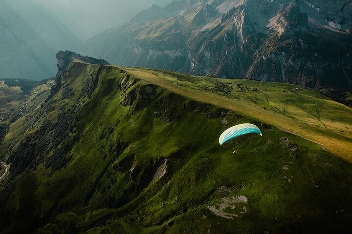 Mürren-Lauterbrunnen : vols panoramiques en parapente tandem