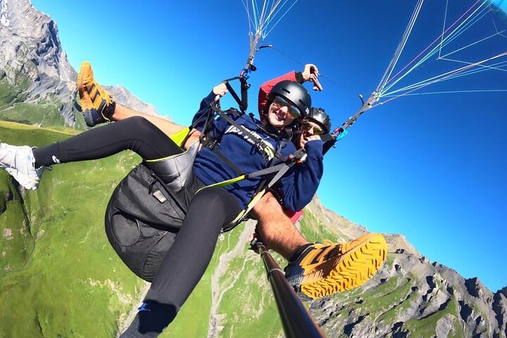 Mürren-Lauterbrunnen : vols panoramiques en parapente tandem