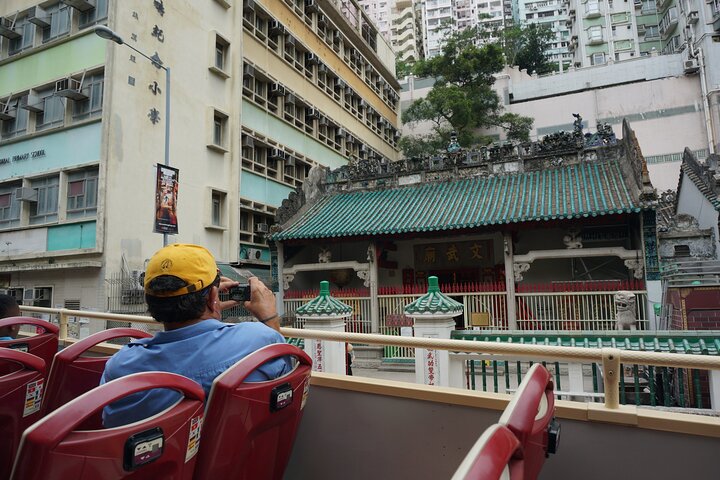 Excursion touristique à arrêts multiples Big Bus en bus à toit ouvert à Hong Kong