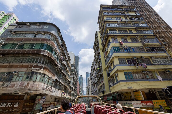 Excursion touristique à arrêts multiples Big Bus en bus à toit ouvert à Hong Kong