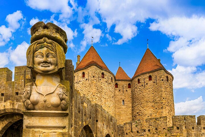 Tour a piedi di Carcassonne con audioguida sul tuo smartphone