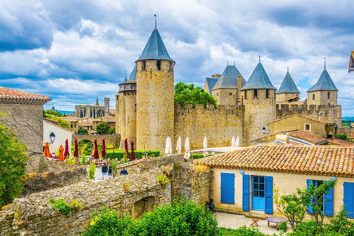 Tour a piedi di Carcassonne con audioguida sul tuo smartphone