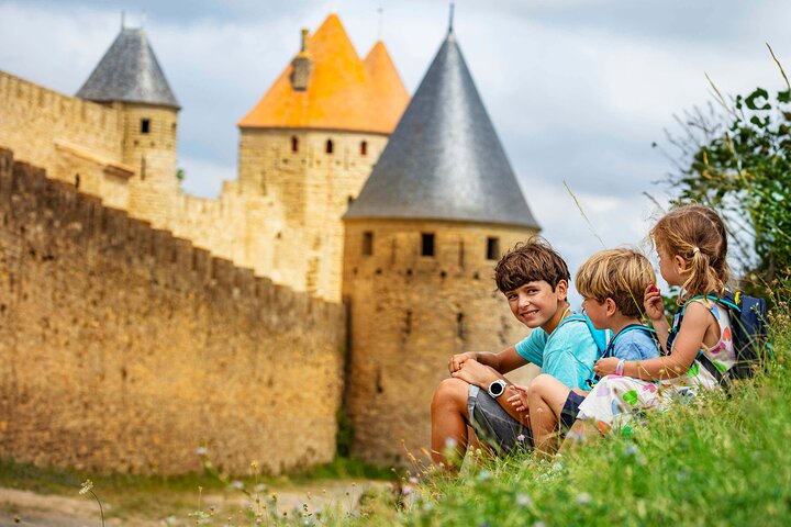 Tour a piedi di Carcassonne con audioguida sul tuo smartphone