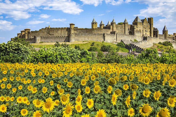 Tour a piedi di Carcassonne con audioguida sul tuo smartphone