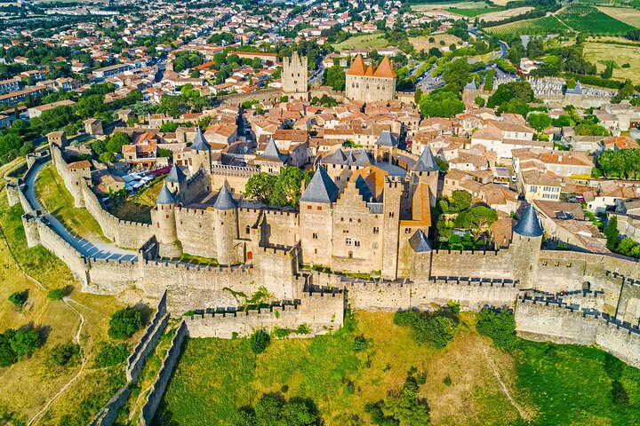Tour a piedi di Carcassonne con audioguida sul tuo smartphone
