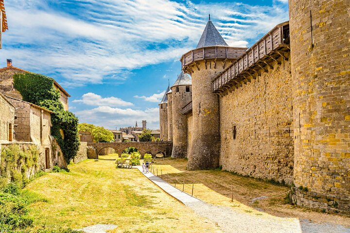 Tour a piedi di Carcassonne con audioguida sul tuo smartphone