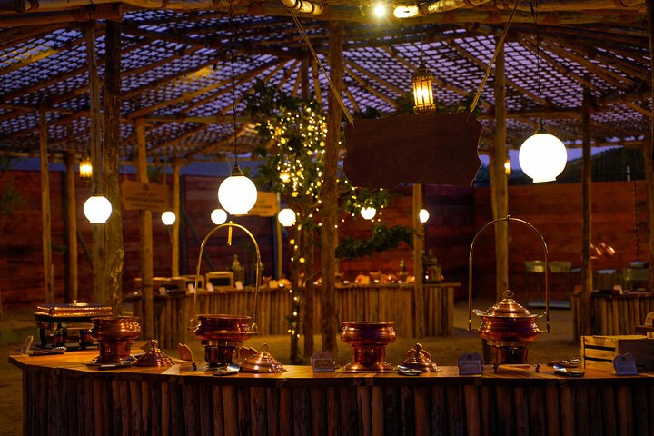 Dubai Premium Red Dunes Safari, Camels & 5* BBQ at Al Khayma Camp