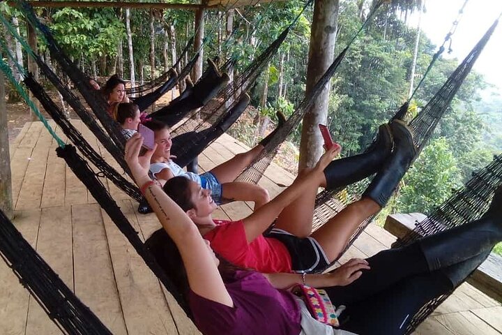 3 dias na selva da floresta tropical de Chuahurco - 5 cachoeiras - comunidade 3 Etni