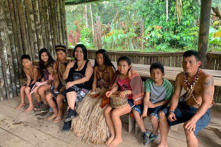3 dias na selva da floresta tropical de Chuahurco - 5 cachoeiras - comunidade 3 Etni