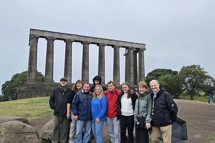Glasgow: Privat guidad dagstur i Edinburgh i lyxig minibuss
