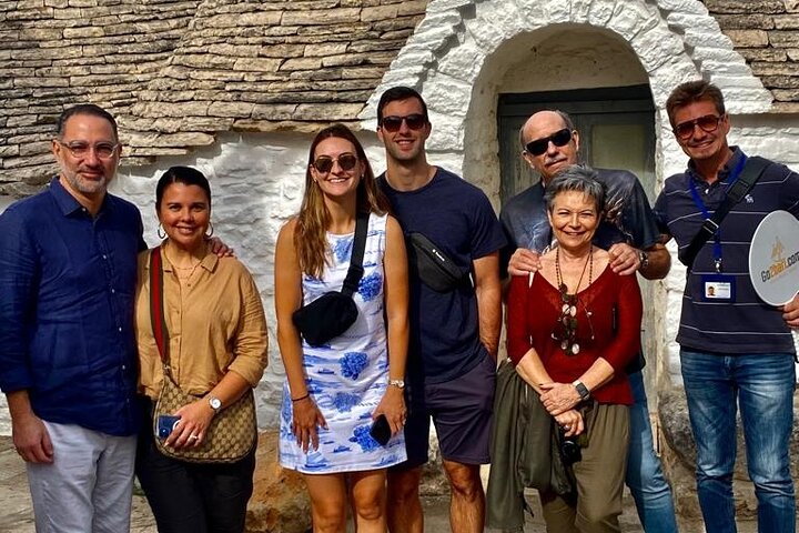 Tour guidato di Alberobello, Martina Franca e Locorotondo da Bari