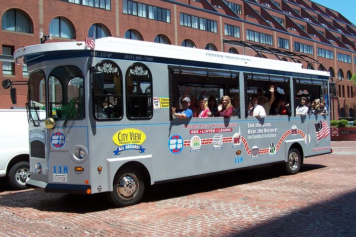 80 - Minuten NON-STOP Trolley van het historische Boston en Freedom Trail