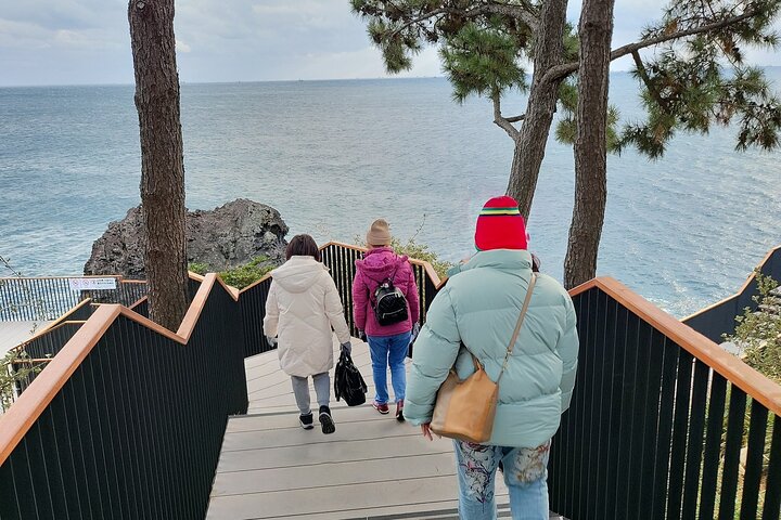 Passeio privado de um dia a leste, sul e oeste de todas as áreas da ilha de Jeju
