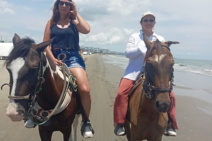 Ridning langs strendene i Cartagena