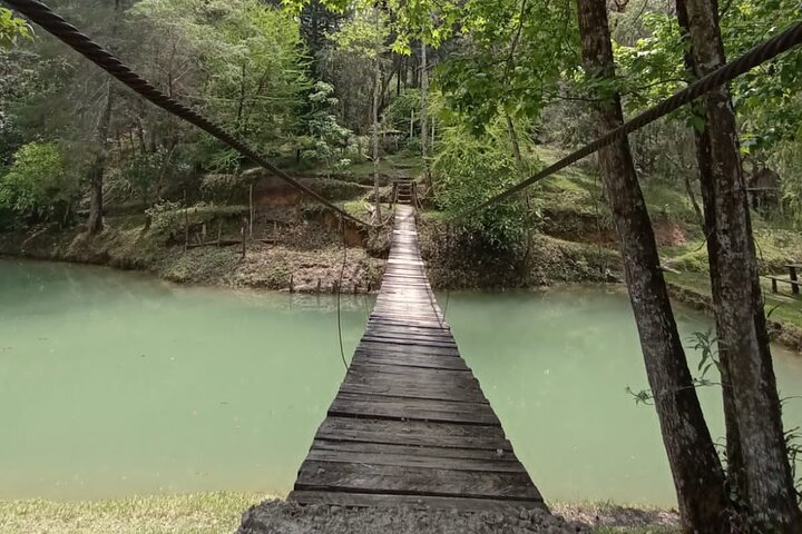 Tour di un'intera giornata alle grotte e alla natura di Rey Marcos da Coban