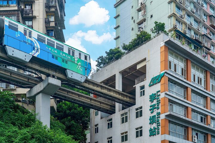 Privé 1 - Dag Chongqing Megacity Tour : Virale bezienswaardigheden